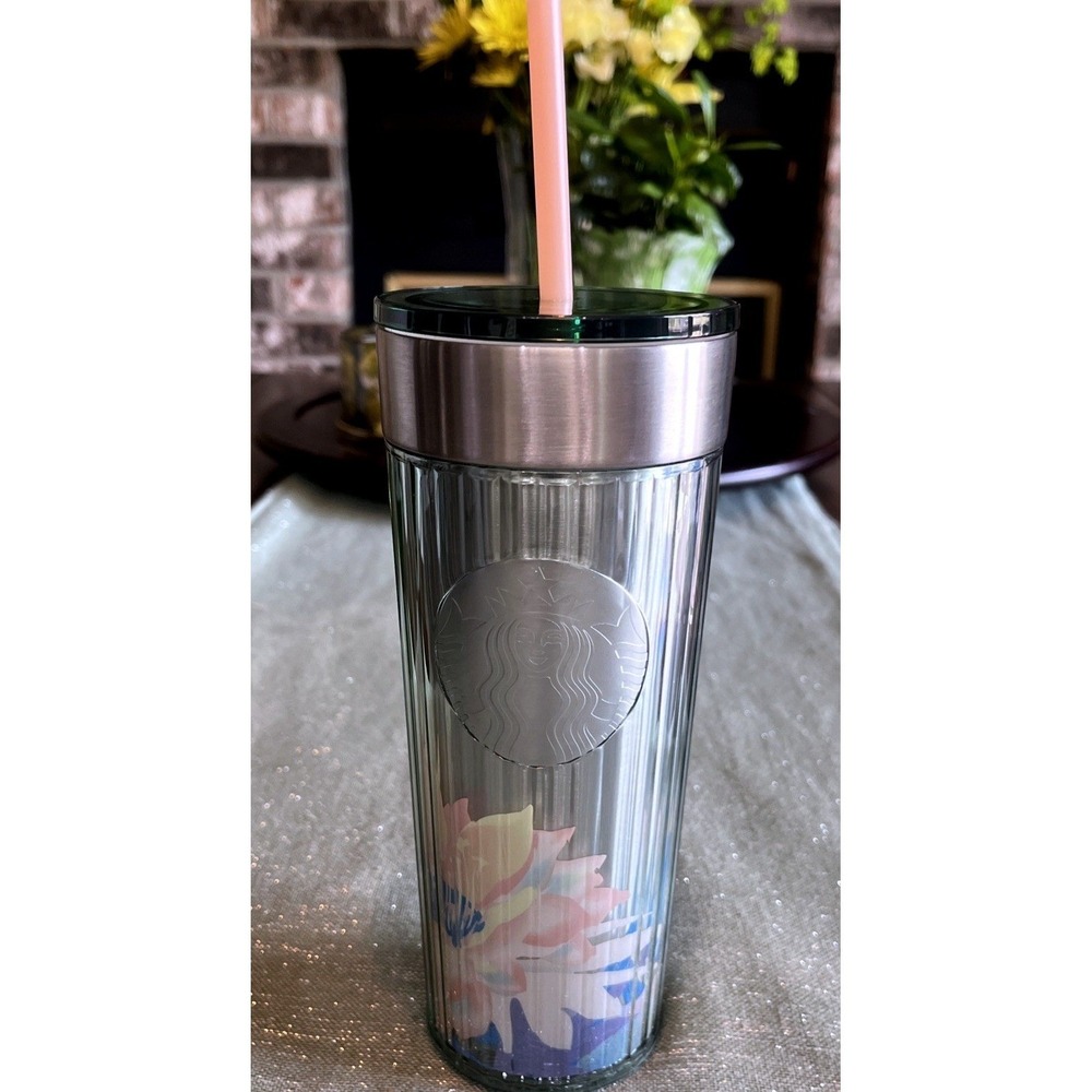 Starbucks Summer‎ 2023 Layered Grandiose Garden Pastel Stainless Steel Tumbler